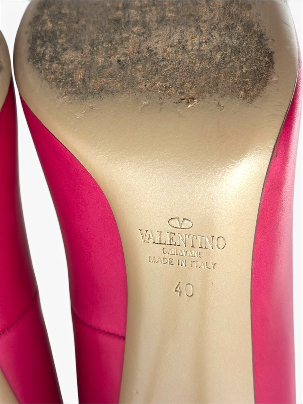 Valentino Garavani Extreme Rockstud Heel Pump Cyclamin Pink size 40 US 10 - Picture 11 of 16